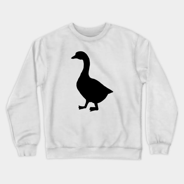 Goose Silhouette Crewneck Sweatshirt by KC Happy Shop